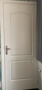 Deur met klink, Doe-het-zelf en Verbouw, Deuren en Horren, Ophalen, Zo goed als nieuw, Binnendeur, 200 tot 215 cm