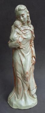 Om 1940 PETRI Tegelen Beeld Sculptuur Moeder met Kind Maria, Antiek en Kunst, Ophalen of Verzenden