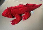 Rode dino knuffel, Ophalen of Verzenden, Gebruikt, Overige typen
