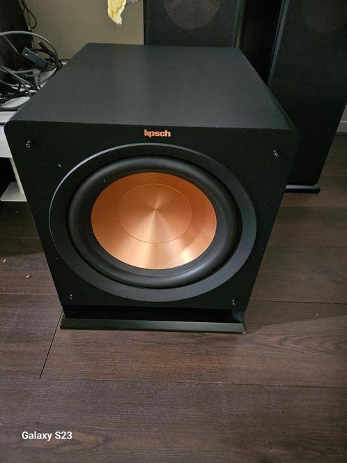 Klipsch r-112sw 12 inch sub uit de rp serie, Audio, Tv en Foto, Luidsprekers, Gebruikt, Subwoofer, 120 watt of meer, Overige merken