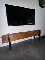 Tv meubel echt walnoothout, Huis en Inrichting, Kasten | Televisiemeubels, 150 tot 200 cm, Overige materialen, Minder dan 100 cm