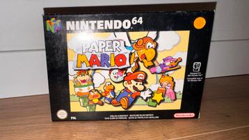 Paper Mario N64 - Compleet & Netjes! beschikbaar voor biedingen