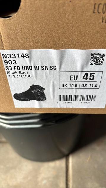 Veiligheidsschoenen maat 45 nieuw beschikbaar voor biedingen