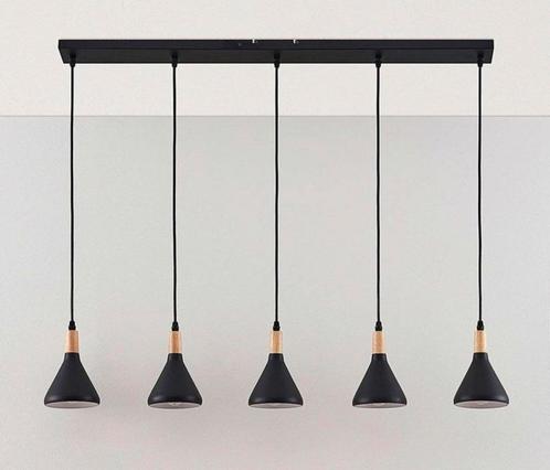 Lampen/hanglampen, Huis en Inrichting, Lampen | Hanglampen, Zo goed als nieuw, Minder dan 50 cm, Hout, Ophalen
