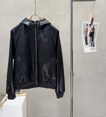 Hermès Leren Leather Jas Jacket Zomerjas beschikbaar voor biedingen