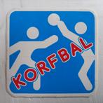 Leuke sticker.    KORFBAL., Ophalen of Verzenden, Zo goed als nieuw, Overige typen