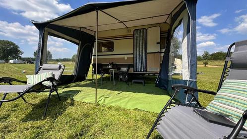 Leuke retro caravan te huur! €250 p.w., Caravans en Kamperen, Verhuur