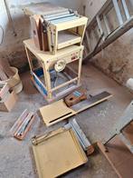 vlak van diktebank Scheppach t.e.a.b., Ophalen, Gebruikt, Elektrisch