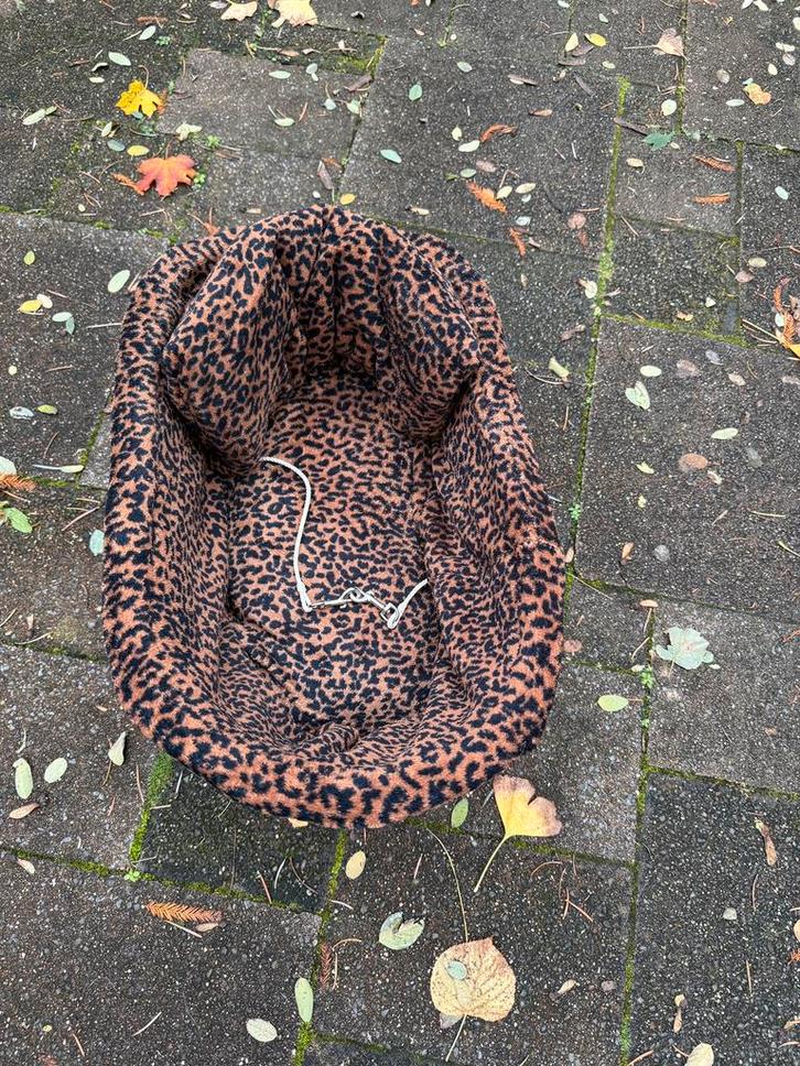 Hondenmand voor achter op de fiets, Dieren en Toebehoren, Hondenmanden, Gebruikt, Riet, Ophalen