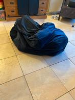 Zitzak met 35 knuffels erbij, Huis en Inrichting, Zitzakken, Ophalen, Gebruikt, Blauw, Zitzak