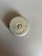 Vintage stalen rolmaat estemeter Reg.D.R.G.M. 200cm, Ophalen of Verzenden