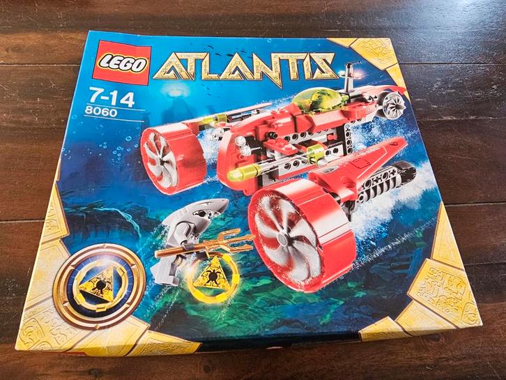 LEGO Atlantis 8060 - Tyfoon Turbo Sub, Kinderen en Baby's, Speelgoed | Duplo en Lego, Nieuw, Ophalen of Verzenden
