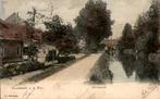 Koudekerk a.d. Rijn Schinkeldijk prachtkaart st 1904