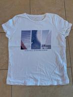 G/S/5 Wit topje Tom Tailor, maat S, Wit, Zo goed als nieuw, Korte mouw, Maat 36 (S)