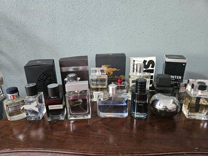 Parfums pakket, Sieraden, Tassen en Uiterlijk, Uiterlijk | Parfum, Zo goed als nieuw, Ophalen of Verzenden