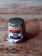 Vingerhoedjes verzamelen Kroatië vingerhoedje, Verzamelen, Vingerhoedjes, Ophalen of Verzenden, Zo goed als nieuw