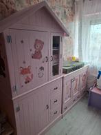 roze commode en kast, Ophalen, Gebruikt, 50 tot 70 cm, 105 cm of meer
