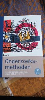 Onderzoeksmethoden, Boeken, Diverse auteurs, Zo goed als nieuw, Beta, HBO