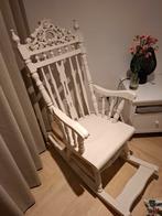 Schommelstoel - Wit, Huis en Inrichting, Ophalen, Zo goed als nieuw, Wit, Eén