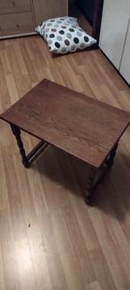 Houten Bijzettafel - 50x33x43 cm, Huis en Inrichting, Tafels | Sidetables, Ophalen, Gebruikt, 50 tot 100 cm, Klassiek