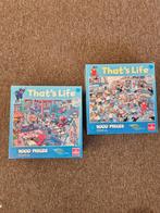That's Life Puzzels 1000 Stukjes, Ophalen, 500 t/m 1500 stukjes, Zo goed als nieuw, Legpuzzel
