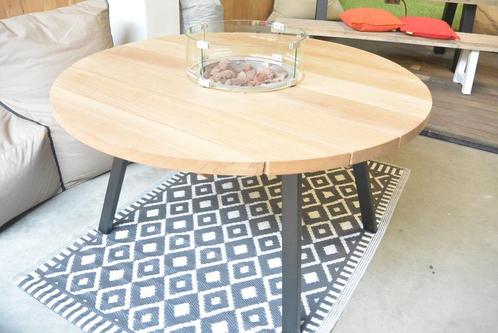 Tafel rond buiten / binnen, Huis en Inrichting, Tafels | Eettafels, Nieuw, 100 tot 150 cm, 100 tot 150 cm, Vijf personen of meer