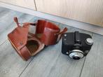 Agfa Clack camera met bruinleren hoes nr2, Audio, Tv en Foto, Fotocamera's Analoog, Ophalen of Verzenden