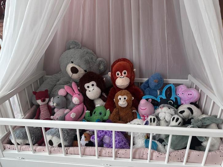 Lading knuffels, Kinderen en Baby's, Speelgoed | Knuffels en Pluche, Zo goed als nieuw, Overige typen, Ophalen of Verzenden