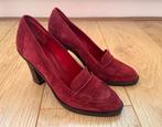 Bordeauxrode hakken Di Lauro 38, Kleding | Dames, Schoenen, Pumps, Ophalen of Verzenden, Zo goed als nieuw, Rood