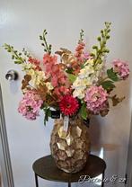 Prachtig zijdebloemen boeket, Ophalen of Verzenden, Nieuw, Binnen