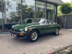MG B 1.8 Roadster Overdrive, Zeer netjes!, Auto's, 12 maanden, Achterwielaandrijving, Zwart, 95 pk