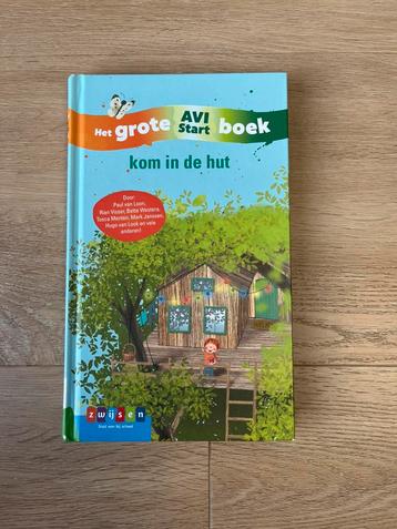 Kom in de hut grote avi start boek beschikbaar voor biedingen