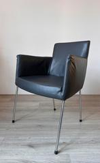 4x Label Tiba design eetkamerstoelen, Ophalen, Gebruikt, Leer, Vier