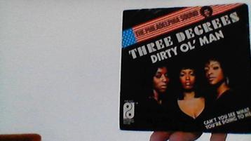 three de grees jukebox single dirty ol man uit 1973 beschikbaar voor biedingen