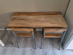 Kids Depot tafel + 2 stoeltjes, Kinderen en Baby's, Kinderkamer | Tafels en Stoelen, Ophalen, Gebruikt, Tafel(s) en Stoel(en)