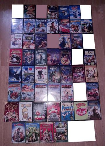 Partij Collectie 46 Animatie Kinder Jeugd familie Tekenfilms beschikbaar voor biedingen