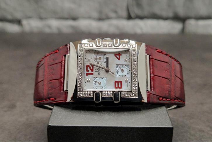 Omega Constellation Quadra MOP Diamond 0.69ct fullset, Sieraden, Tassen en Uiterlijk, Horloges | Heren, Zo goed als nieuw, Omega