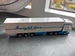 Miniatuur Scania Freightline Truck en oplegger, Overige merken, Gebruikt, 1:50 of kleiner, Ophalen of Verzenden