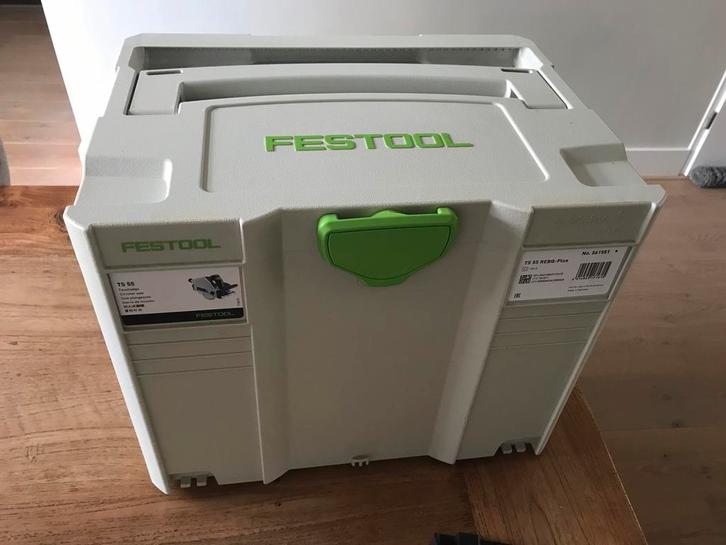 Festool invalzaag, Doe-het-zelf en Verbouw, Gereedschap | Zaagmachines, Zo goed als nieuw, Invalzaag, 1200 watt of meer, 30 tot 70 mm