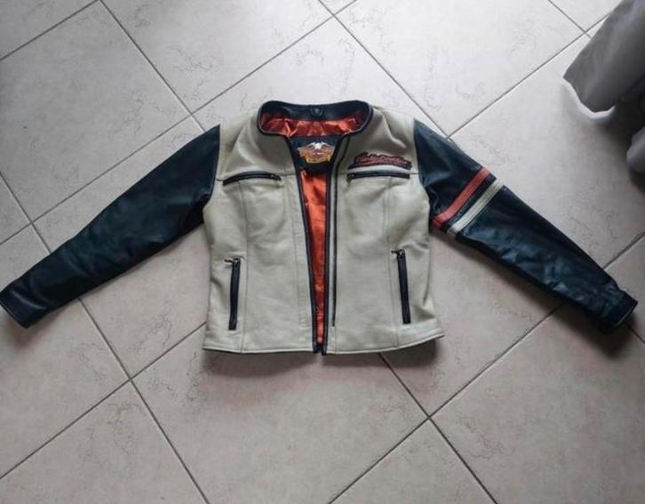 lederen harley Davidson jas voor dames, als nieuw., Motoren, Kleding | Motorkleding, Jas | leer, Dames, Tweedehands, Ophalen