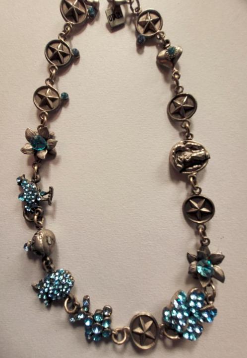 Zgan OTAZU Halsketting / KETTING / Design Halssnoer, Sieraden, Tassen en Uiterlijk, Kettingen, Zo goed als nieuw, Overige materialen