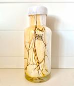 Prachtig FIDRIO Glas Vaasje geel - wit, Huis en Inrichting, Woonaccessoires | Vazen, Overige kleuren, Ophalen of Verzenden, Minder dan 50 cm