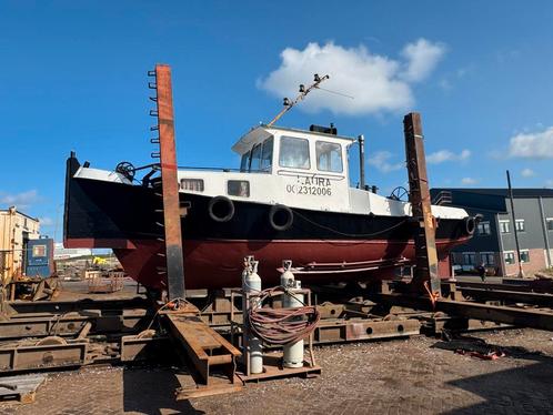 sleep / duw boot met nw cvo, Watersport en Boten, Beroepsscheepvaart, Gebruikt, Sleepboot, 100 tot 200 pk, 10 tot 25 meter, Diesel