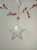 Kerst hanger ster zink metaal eenvoudig, Diversen, Kerst, Ophalen of Verzenden, Zo goed als nieuw
