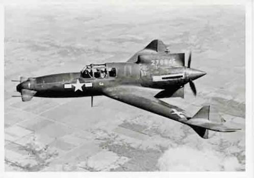 Amerikaanse WW2 jachtvliegtuigen., Verzamelen, Luchtvaart en Vliegtuigspotten, Zo goed als nieuw, Kaart, Foto of Prent, Ophalen of Verzenden