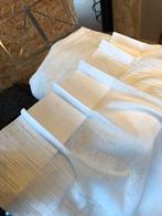 Vitrage 2 st. 1.05 x 2.40 creme juten, Ophalen, Zo goed als nieuw