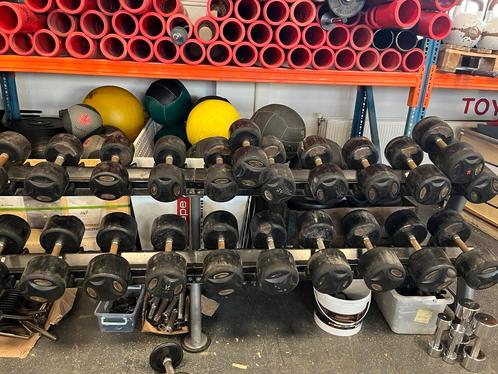 Uitzoeken beschadigde lifemaxx dumbells 24-36 kg, Sport en Fitness, Fitnessmaterialen, Gebruikt, Dumbbell, Ophalen