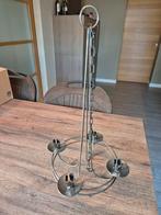 Hangkandelaar voor 4 kaarsen met ophangbeugel, Antiek en Kunst, Ophalen of Verzenden