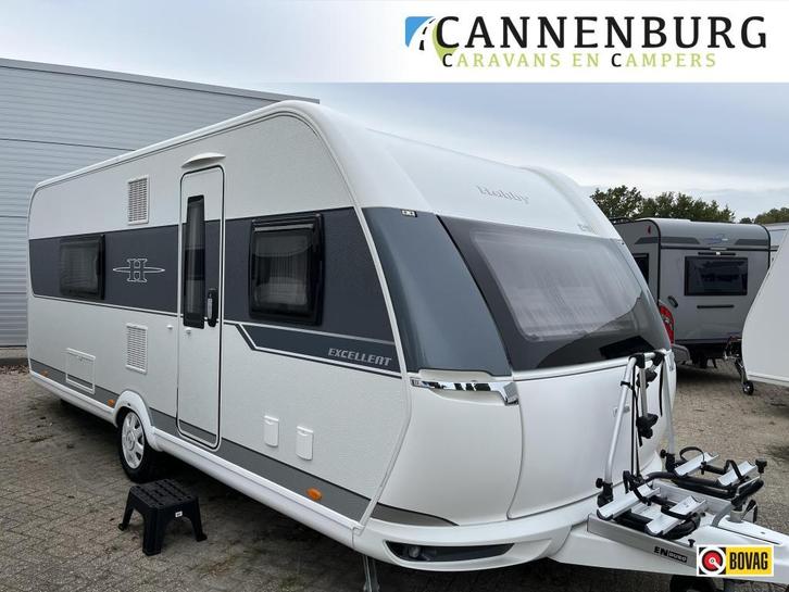 Hobby Excellent 560 WFU SHOW 1 november, Caravans en Kamperen, Caravans, tot en met 4, 1250 - 1500 kg, Rondzit, Hobby, Frans bed