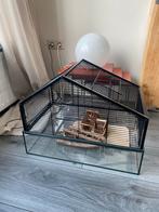 Hamsterkooi groot inclusief toebehoren, Dieren en Toebehoren, Knaagdieren en Konijnen | Hokken en Kooien, Ophalen, Minder dan 75 cm